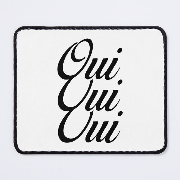 Item preview, Oui Oui Oui T-Shirt | French T-Shirt | Paris | 2 designed and sold by Karma Design.