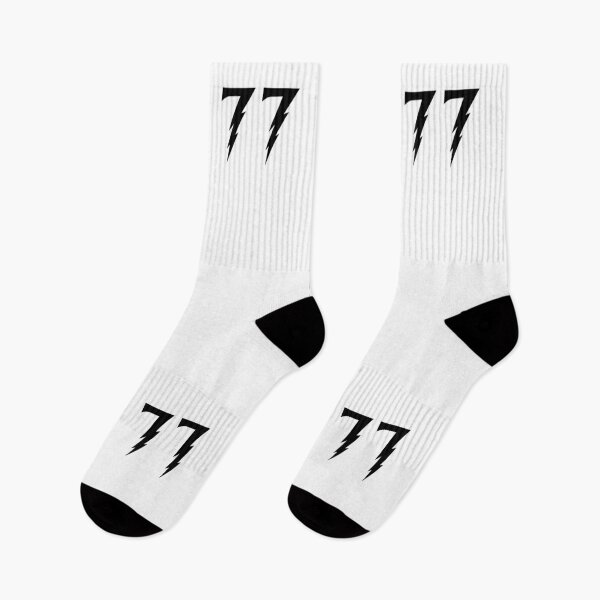 Item preview, 77, seventy seven, black, Harry P designed and sold by Numbers-Art.