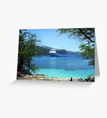 What a ship!! Greeting Card