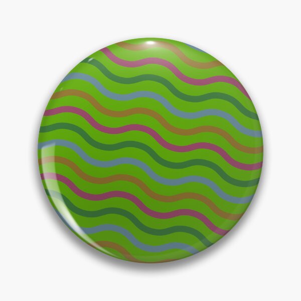 Item preview, Ordered Green Rainbow Diagonal Parallel Seamless Waves Composition designed and sold by Alchemy-A-La-G.