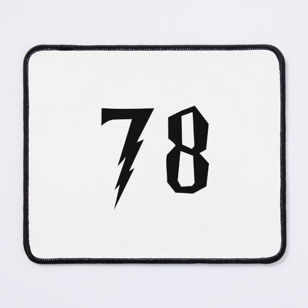 Item preview, 78, seventy eight, black, Harry P designed and sold by Numbers-Art.