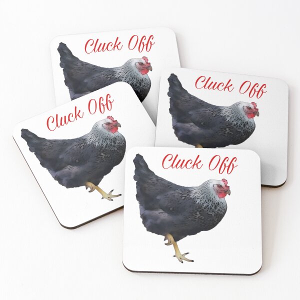 Item preview, Cluck off chicken designed and sold by Tao's Inspired Hands.