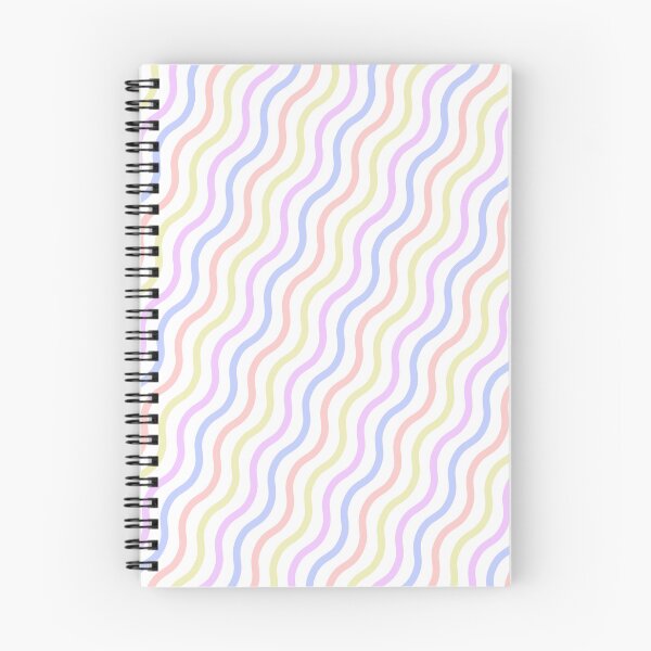Item preview, Diagonal Ordered Frequency Parallel Rainbow Waves White Composition designed and sold by Alchemy-A-La-G.