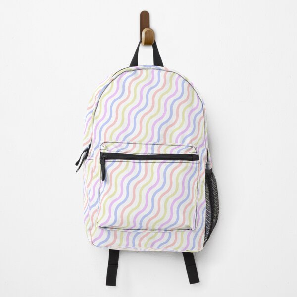 Item preview, Diagonal Ordered Frequency Parallel Rainbow Waves White Composition designed and sold by Alchemy-A-La-G.