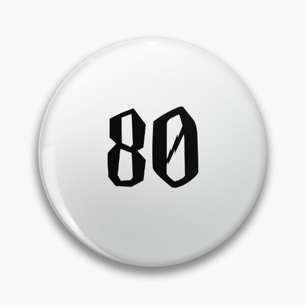 Item preview, 80, eighty, black, Harry P designed and sold by Numbers-Art.