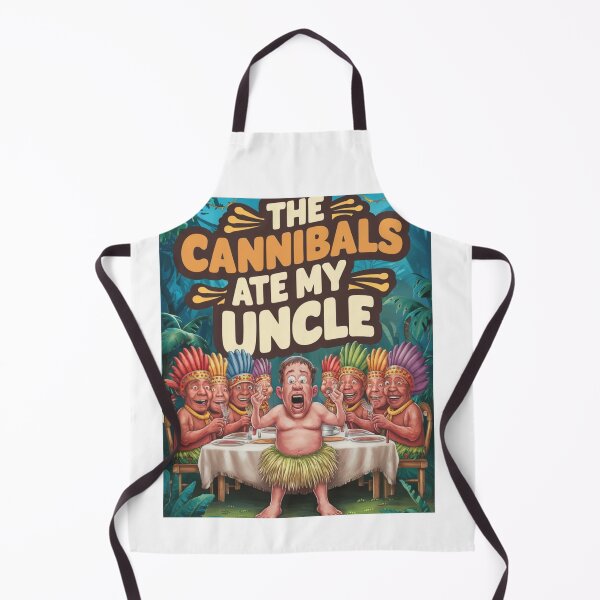 Item preview, The Cannibal ate my uncle T-shirt designed and sold by KreativKulture.