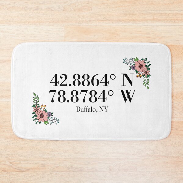 Item preview, Buffalo, NY Coordinates designed and sold by mynameisliana.