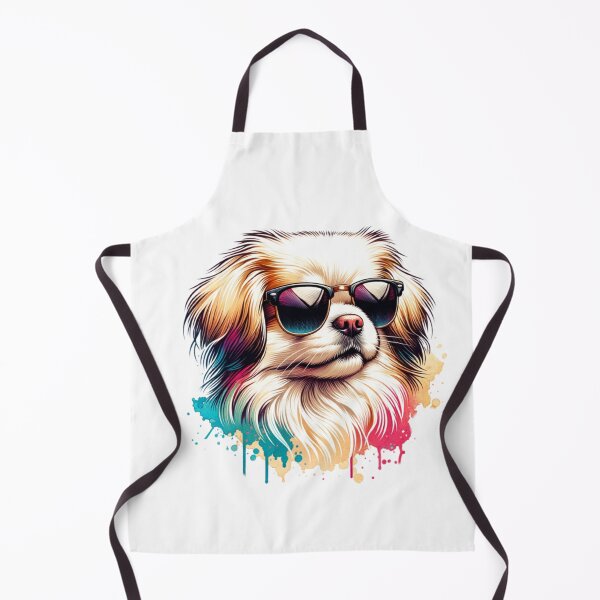Item preview, Tibetan Spaniel Wearing Sunglasses designed and sold by TheAnimalZ00.