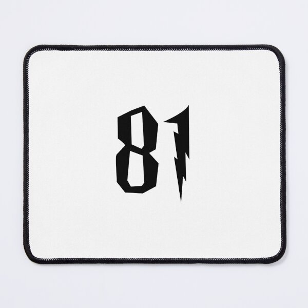 Item preview, 81, eighty one, black, Harry P designed and sold by Numbers-Art.