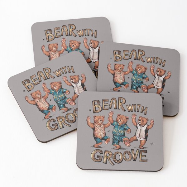 Item preview, Funny Dancing Bears designed and sold by Cuddlythopia.