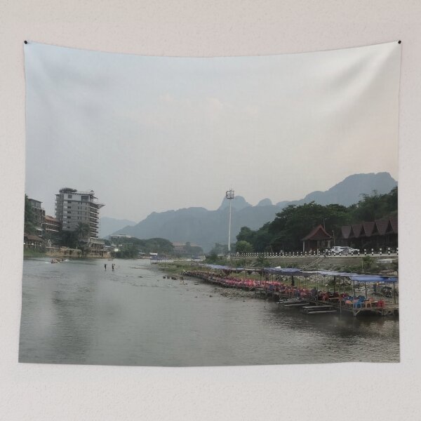 Item preview, Journey along the Vang Vieng River designed and sold by franck380.