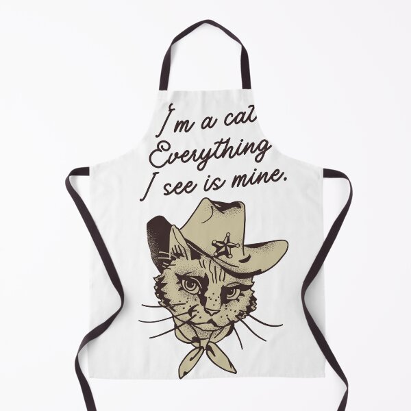 Item preview, I'm a cat. Everything I see is mine. pretty baddie elegant fashion Cat with quote designed and sold by out-fitter.