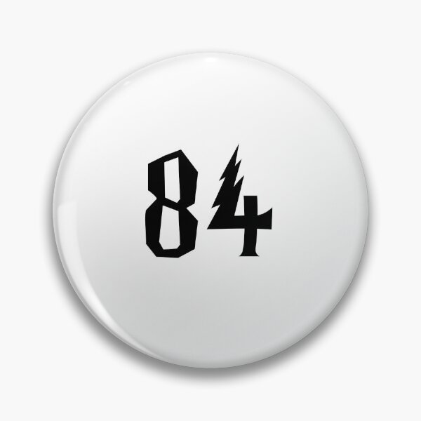 Item preview, 84, eighty four, black, Harry P designed and sold by Numbers-Art.