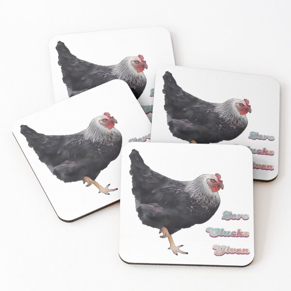 Item preview, Zero Clucks Chicken designed and sold by Tao's Inspired Hands.
