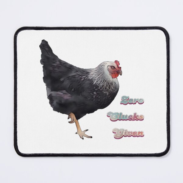 Item preview, Zero Clucks Chicken designed and sold by Tao's Inspired Hands.