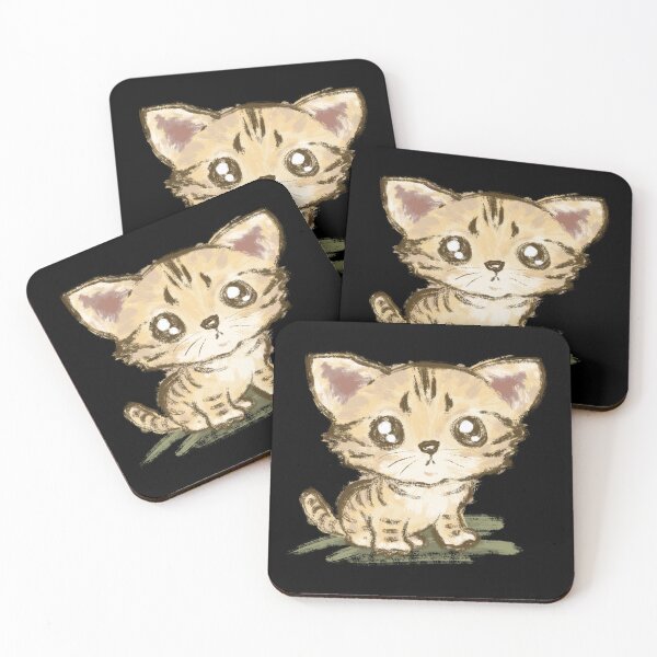 Item preview, Kitten with lurid eyes designed and sold by Toru Sanogawa.