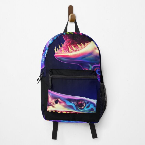 Item preview, Shark Neon Art 6 designed and sold by AstroRisq.