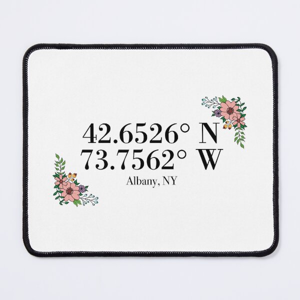 Item preview, Albany, NY Coordinates designed and sold by mynameisliana.