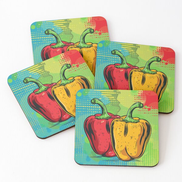 Item preview, Capsicum Pop Art 2 designed and sold by AstroRisq.
