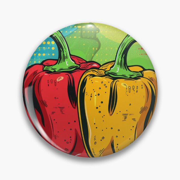 Item preview, Capsicum Pop Art 2 designed and sold by AstroRisq.