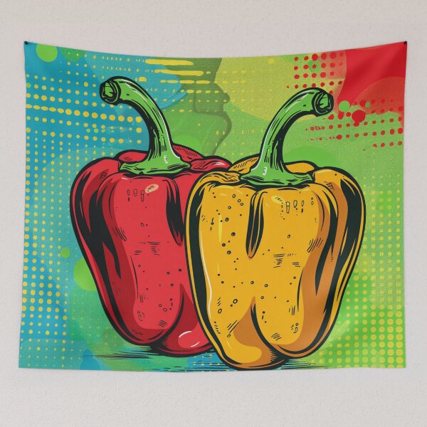 Item preview, Capsicum Pop Art 2 designed and sold by AstroRisq.