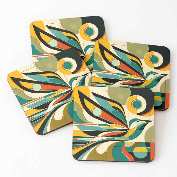 Item preview, "Retro Wings: Mid-Century Avian Revival" designed and sold by MindVibe.