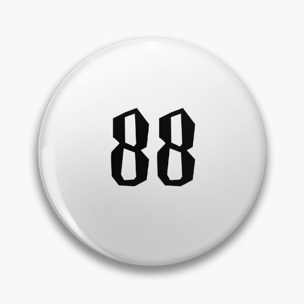 Item preview, 88, eighty eight, black, Harry P designed and sold by Numbers-Art.