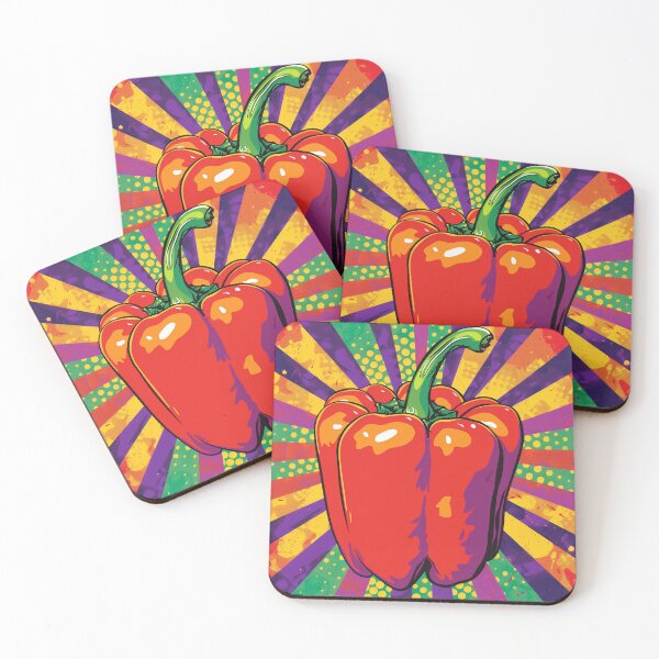 Item preview, Capsicum Pop Art 4 designed and sold by AstroRisq.