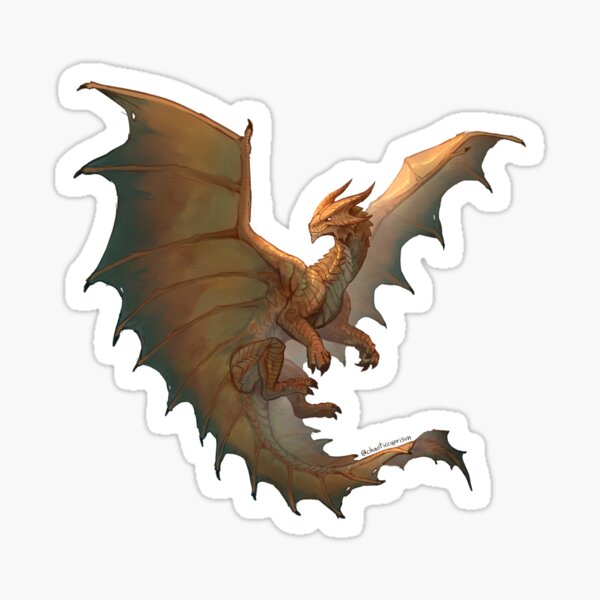 Artikel-Vorschau von dnd Kupferdrache, designt und verkauft von chaoticcaprisun.