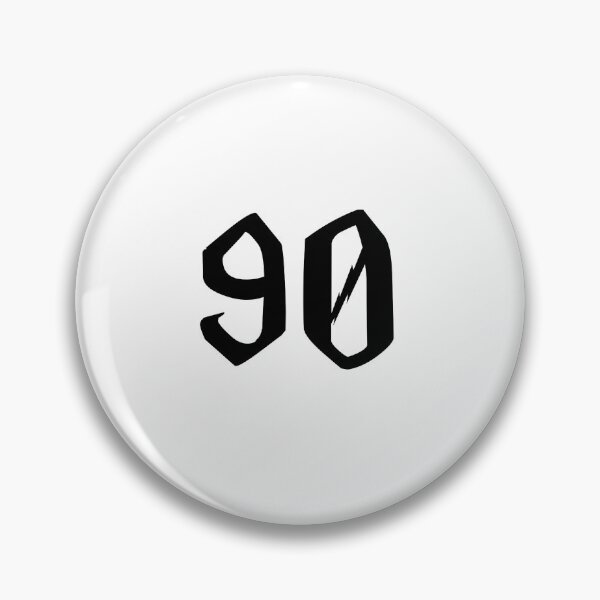 Item preview, 90, ninety, black, Harry P designed and sold by Numbers-Art.