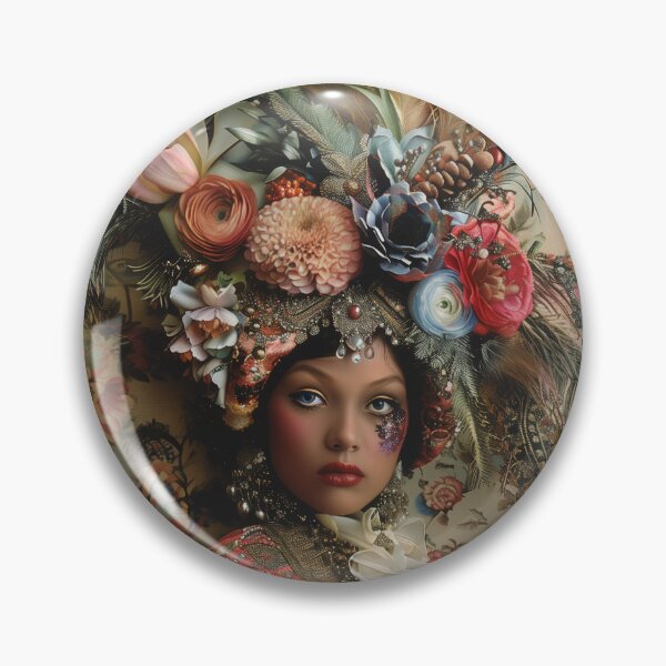 Item preview, "Floral Majesty: Enchanting Elegance" designed and sold by MindVibe.
