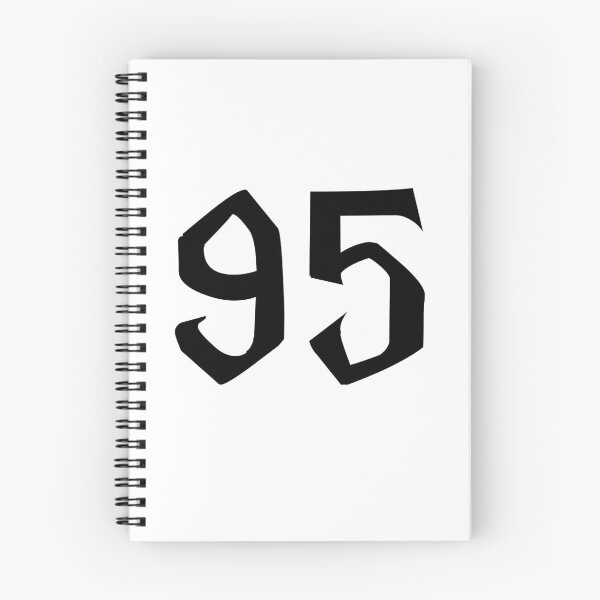 Artikelvorschau, 95, fünfundneunzig, schwarz, Harry P entworfen und verkauft von Numbers-Art.