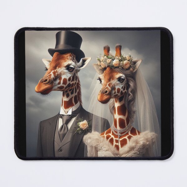 Item preview, Introducing the Very Distinguished, "Mr. and Mrs. Giraffe" designed and sold by CarolM.