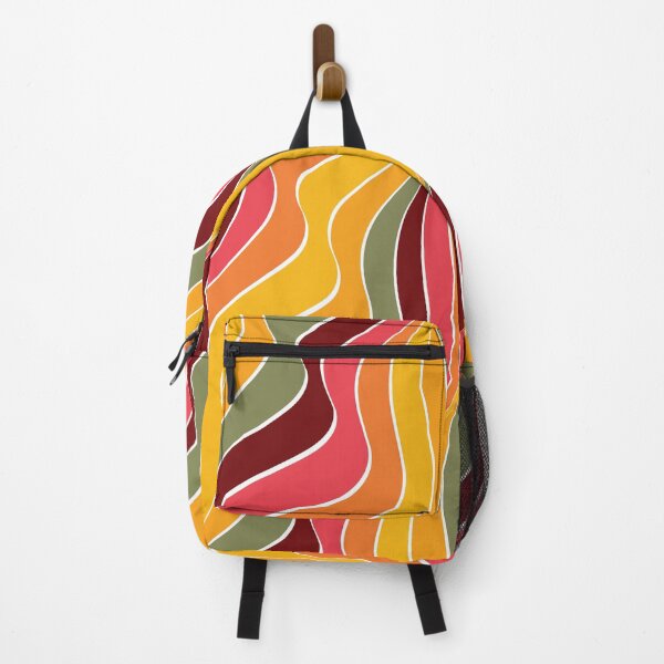 Item preview, Gradient Retro Psychedelic Stripes Pattern 101 designed and sold by DesignsArtColor.