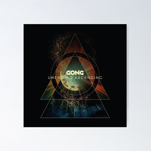 Item preview, Gong - Unending Ascending album 2023 designed and sold by KOLLLO.