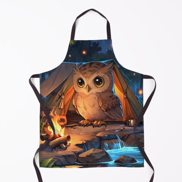 Item preview, Owl at the campsite designed and sold by Astralia.