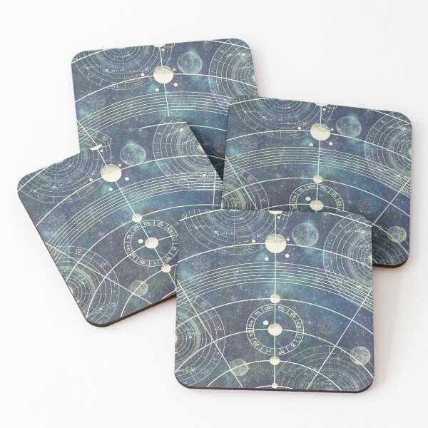 Item preview, Blue & White Starry Zodiac Witchy Astrology Horoscope Constellation Pattern   designed and sold by Shloo.