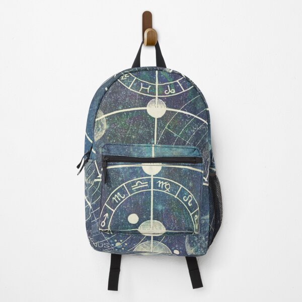 Item preview, Blue & White Starry Zodiac Witchy Astrology Horoscope Constellation Pattern   designed and sold by Shloo.