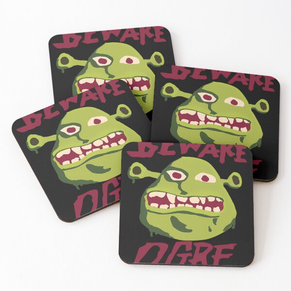 Item preview, Beware Ogre Shrek Sign designed and sold by AnnabellRueden.