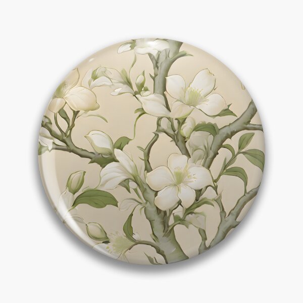 Item preview, Ethereal Blossoms on Beige designed and sold by MrKATORSKI.