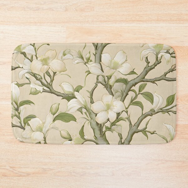 Item preview, Ethereal Blossoms on Beige designed and sold by MrKATORSKI.