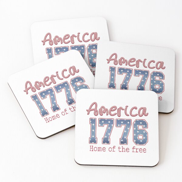 Item preview, America 1776 home of the free designed and sold by onzpacesdesign.