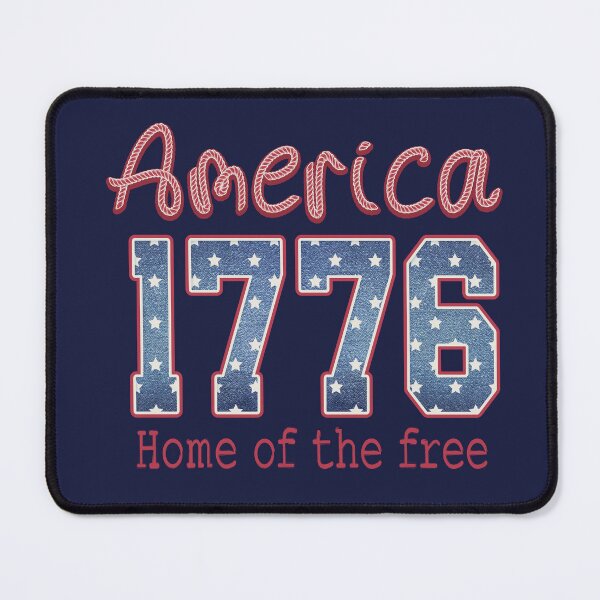 Item preview, America 1776 home of the free designed and sold by onzpacesdesign.