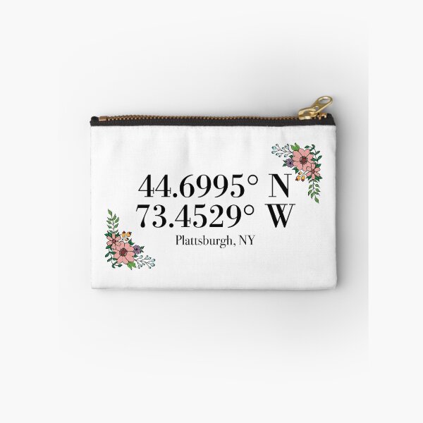 Item preview, Plattsburgh, NY Coordinates designed and sold by mynameisliana.