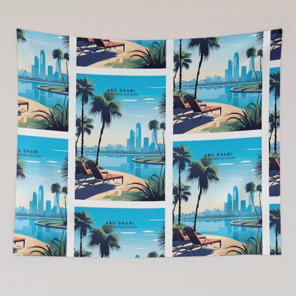 Item preview, Abu Dhabi Oasis: UAE designed and sold by NeuralVibe.