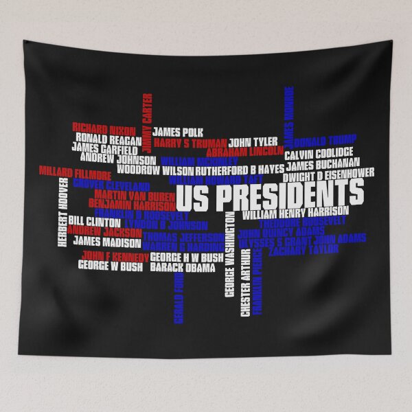 Item preview, US Presidents Typography designed and sold by RickyBarnard.
