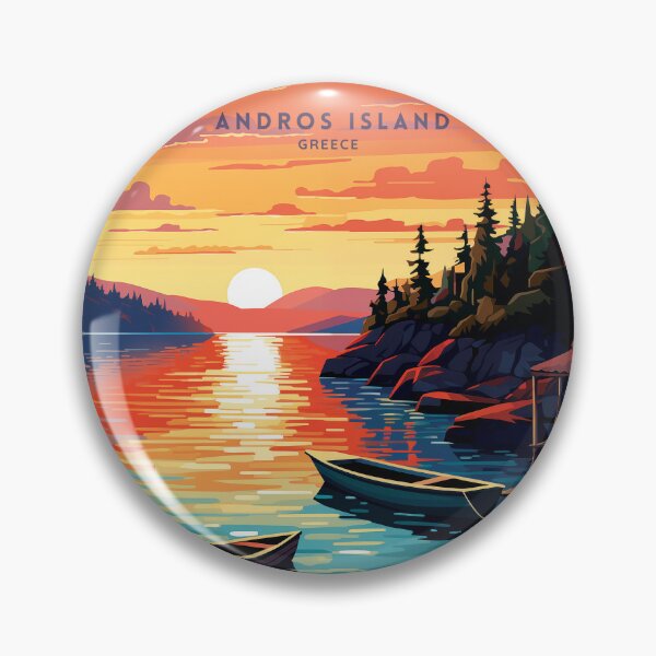Item preview, Andros Island Serenity: Greece designed and sold by NeuralVibe.