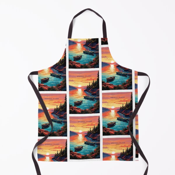 Item preview, Andros Island Serenity: Greece designed and sold by NeuralVibe.