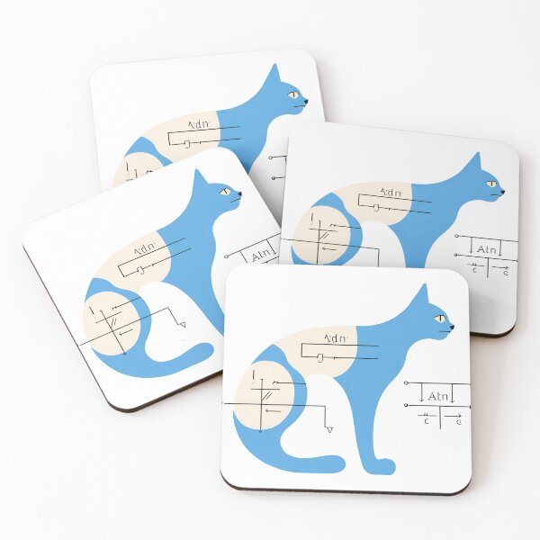 Item preview, Geometric Cat Funny Cat Scheme designed and sold by CyberArtistOne.