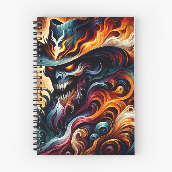 Item preview, Vortex of the Damned: The Flaming Skull designed and sold by mahajone.